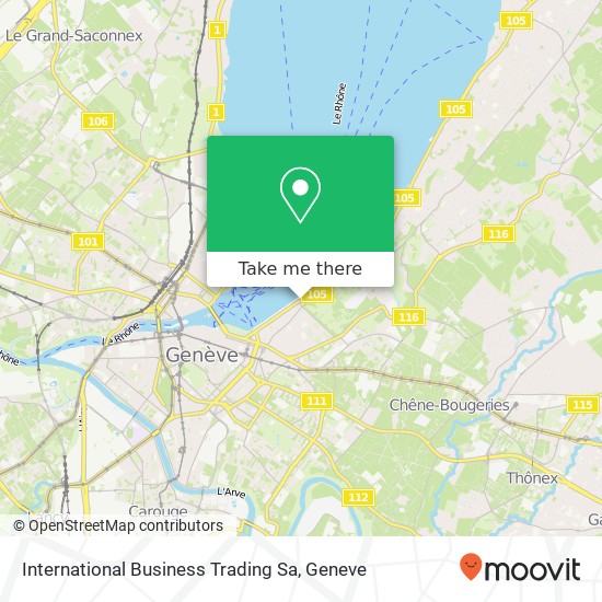 International Business Trading Sa map
