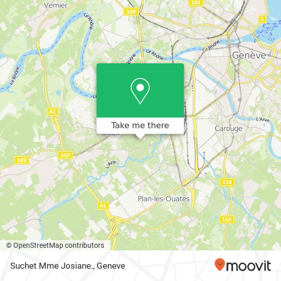 Suchet Mme Josiane. map