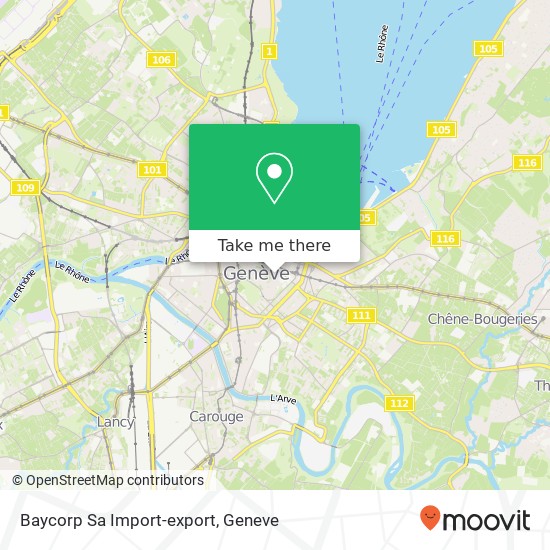 Baycorp Sa Import-export Karte