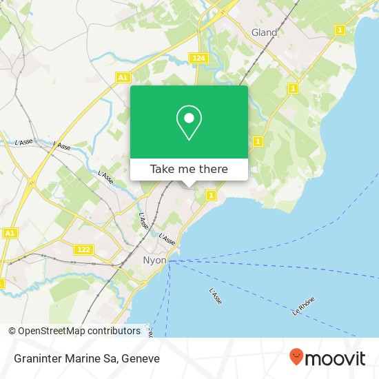 Graninter Marine Sa map