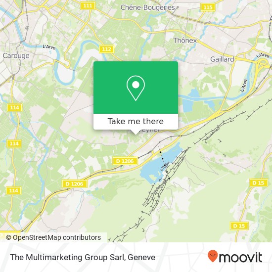 The Multimarketing Group Sarl map