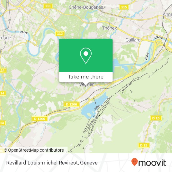 Revillard Louis-michel Revirest Karte