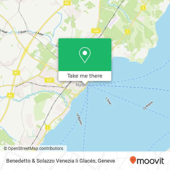Benedetto & Solazzo Venezia Ii Glacés map