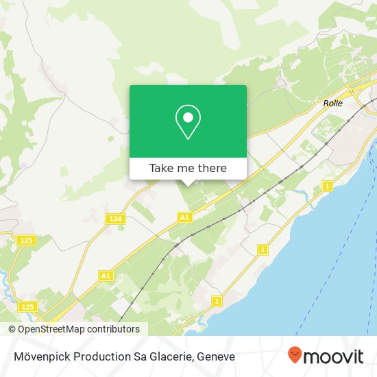 Mövenpick Production Sa Glacerie map