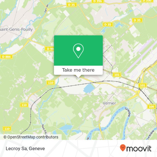 Lecroy Sa map