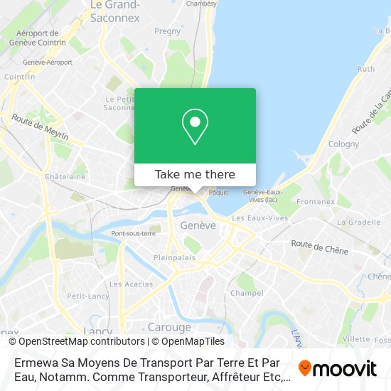Ermewa Sa Moyens De Transport Par Terre Et Par Eau, Notamm. Comme Transporteur, Affrêteur Etc map