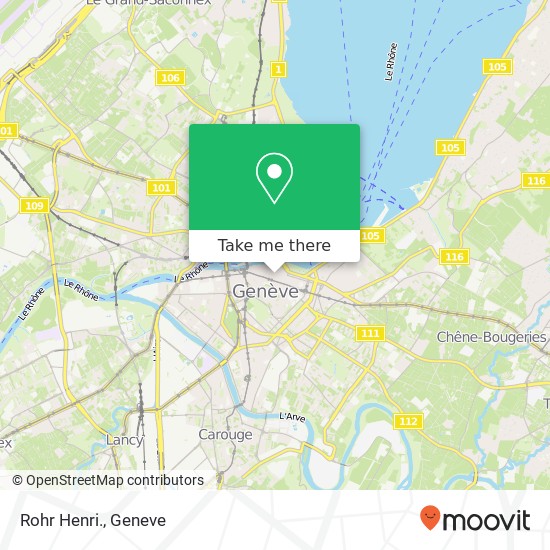 Rohr Henri. map