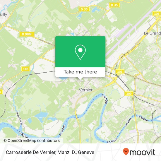 Carrosserie De Vernier, Manzi D. map