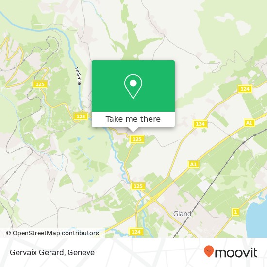 Gervaix Gérard map