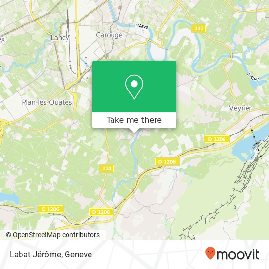 Labat Jérôme map