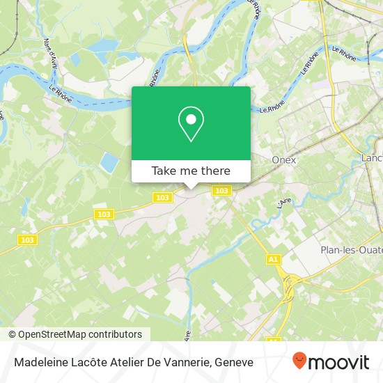 Madeleine Lacôte Atelier De Vannerie map