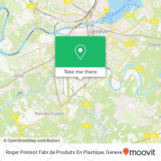 Roger Poinsot Fabr.de Produits En Plastique map