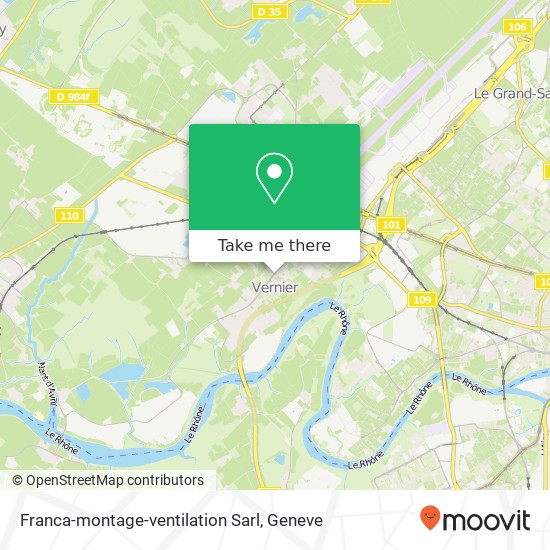 Franca-montage-ventilation Sarl Karte