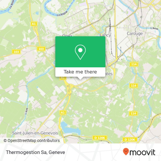 Thermogestion Sa map
