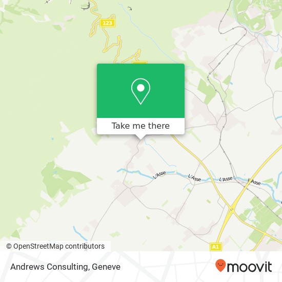 Andrews Consulting map
