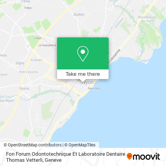 Fon Forum Odontotechnique Et Laboratoire Dentaire Thomas Vetterli map