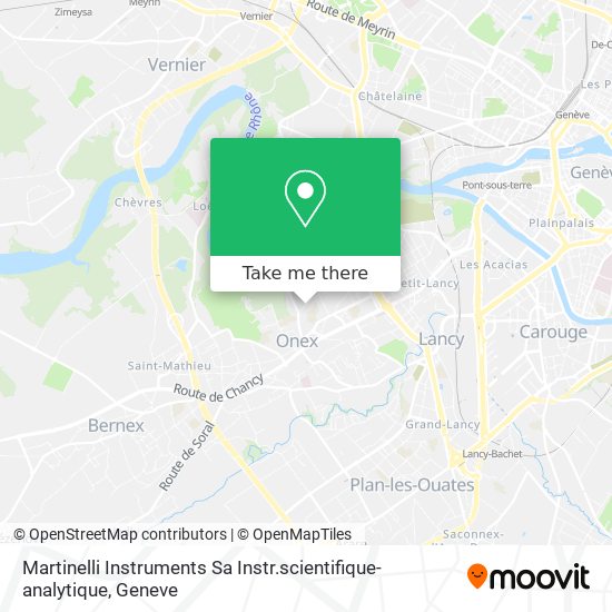 Martinelli Instruments Sa Instr.scientifique-analytique map