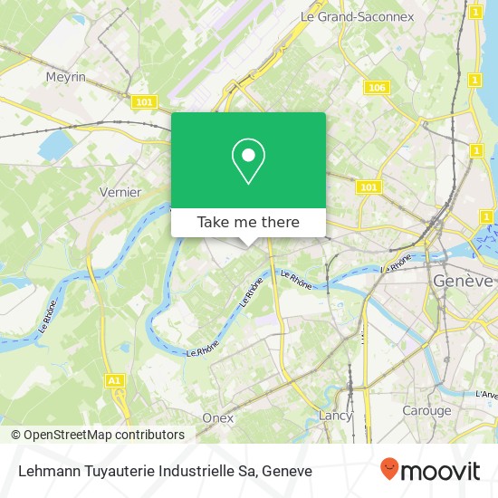 Lehmann Tuyauterie Industrielle Sa map