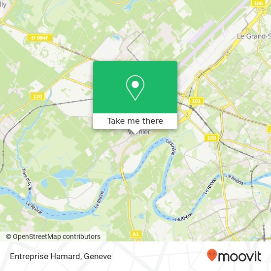 Entreprise Hamard map