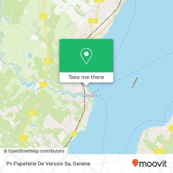 Pv Papeterie De Versoix Sa map