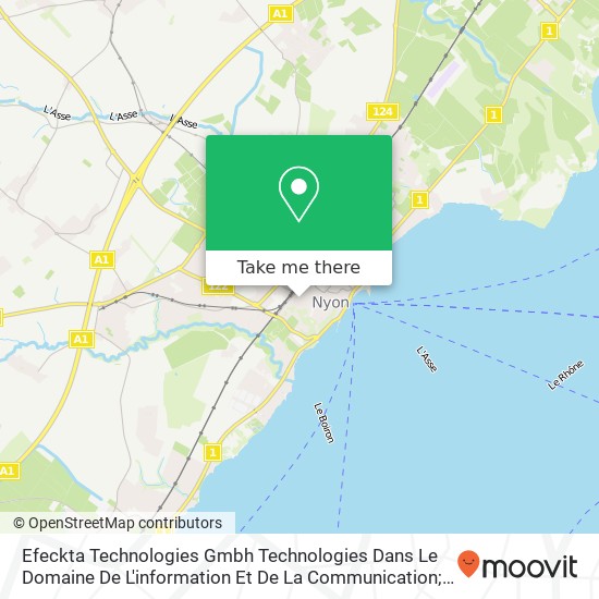 Efeckta Technologies Gmbh Technologies Dans Le Domaine De L'information Et De La Communication; Rer Karte
