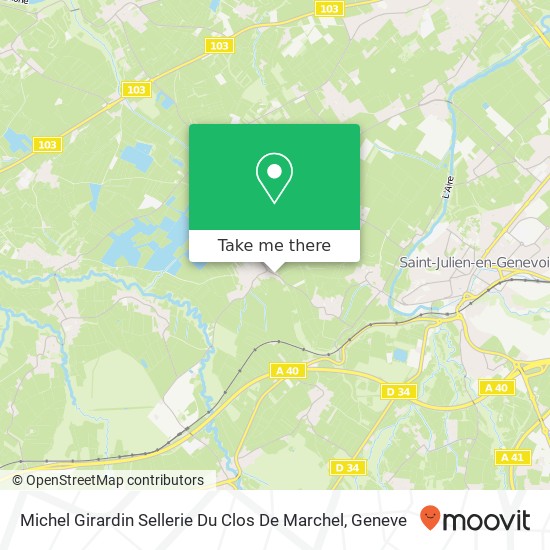 Michel Girardin Sellerie Du Clos De Marchel map
