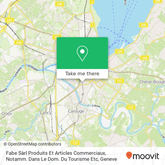 Fabe Sàrl Produits Et Articles Commerciaux, Notamm. Dans Le Dom. Du Tourisme Etc Karte