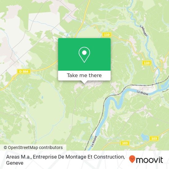 Areas M.a., Entreprise De Montage Et Construction map