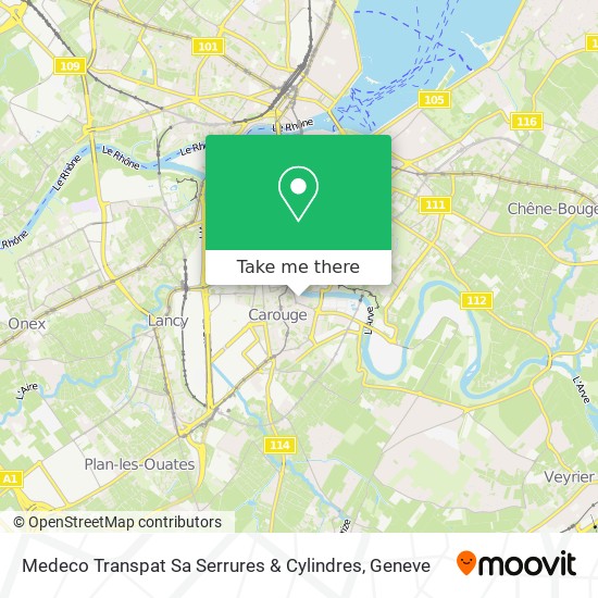 Medeco Transpat Sa Serrures & Cylindres map