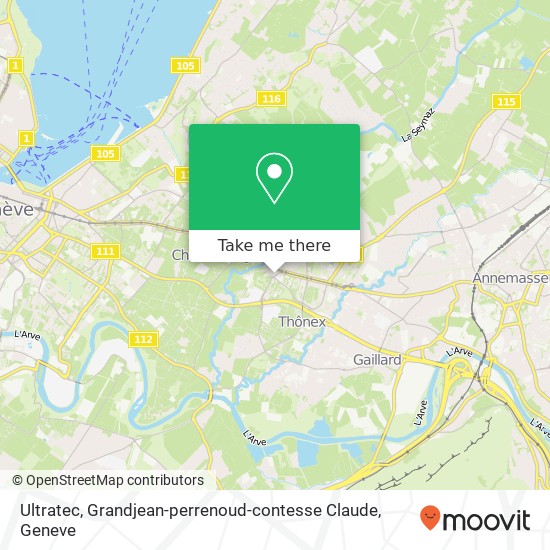 Ultratec, Grandjean-perrenoud-contesse Claude map