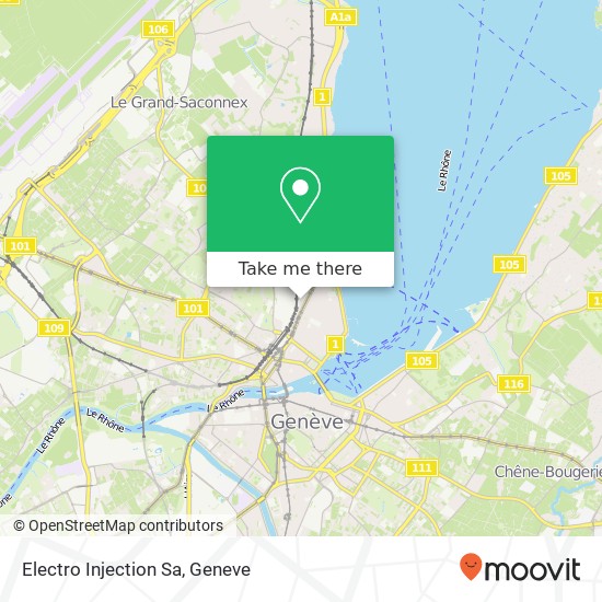 Electro Injection Sa map