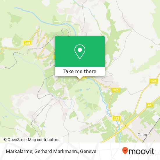 Markalarme, Gerhard Markmann. map