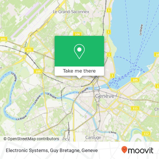 Electronic Systems, Guy Bretagne map