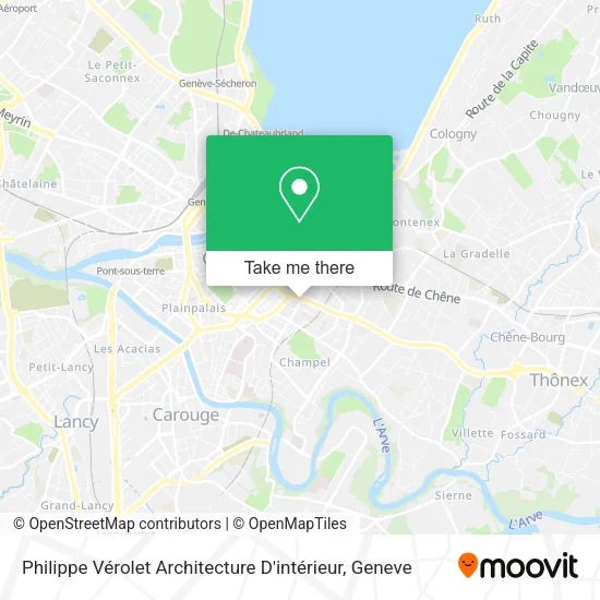 Philippe Vérolet Architecture D'intérieur map