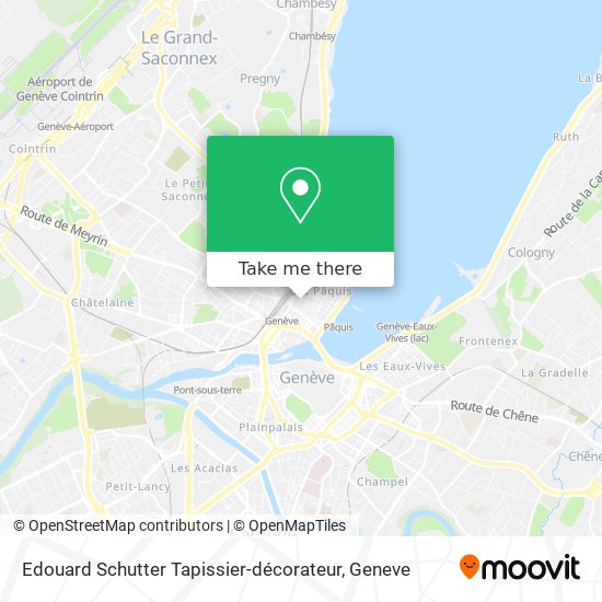 Edouard Schutter Tapissier-décorateur map