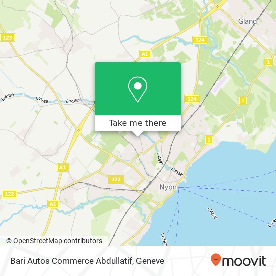 Bari Autos Commerce Abdullatif map