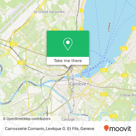 Carrosserie Cornavin, Levêque G. Et Fils map