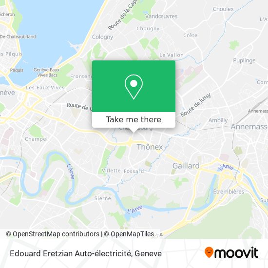 Edouard Eretzian Auto-électricité map