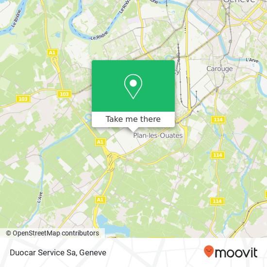 Duocar Service Sa map