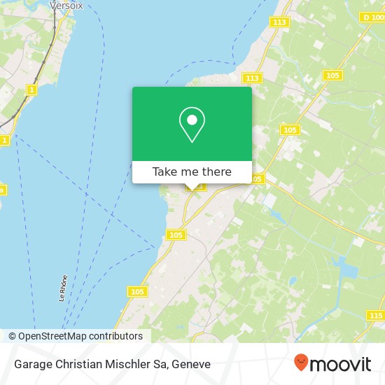 Garage Christian Mischler Sa map