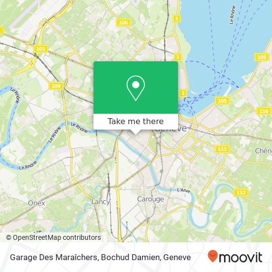 Garage Des Maraîchers, Bochud Damien map