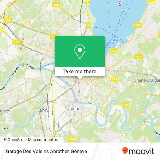 Garage Des Voisins Anrather map