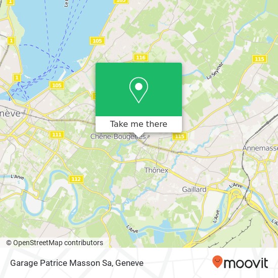 Garage Patrice Masson Sa map