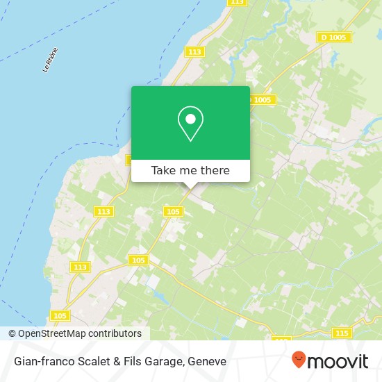 Gian-franco Scalet & Fils Garage map