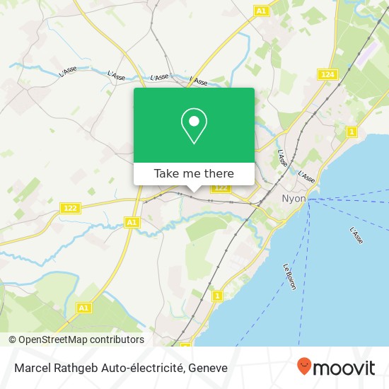 Marcel Rathgeb Auto-électricité Karte