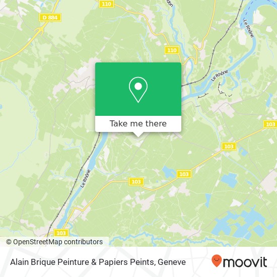 Alain Brique Peinture & Papiers Peints map