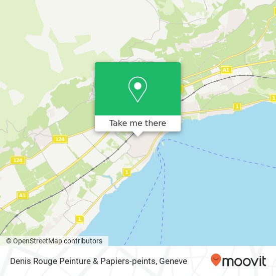 Denis Rouge Peinture & Papiers-peints map