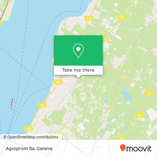 Agroprom Sa map