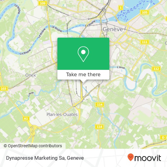 Dynapresse Marketing Sa map