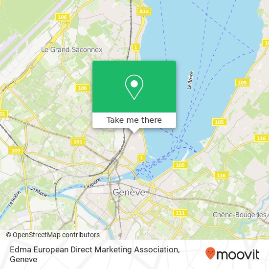Edma European Direct Marketing Association map